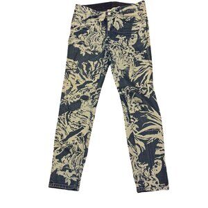 STELLA McCARTNEY Cat Print Denim Jeans